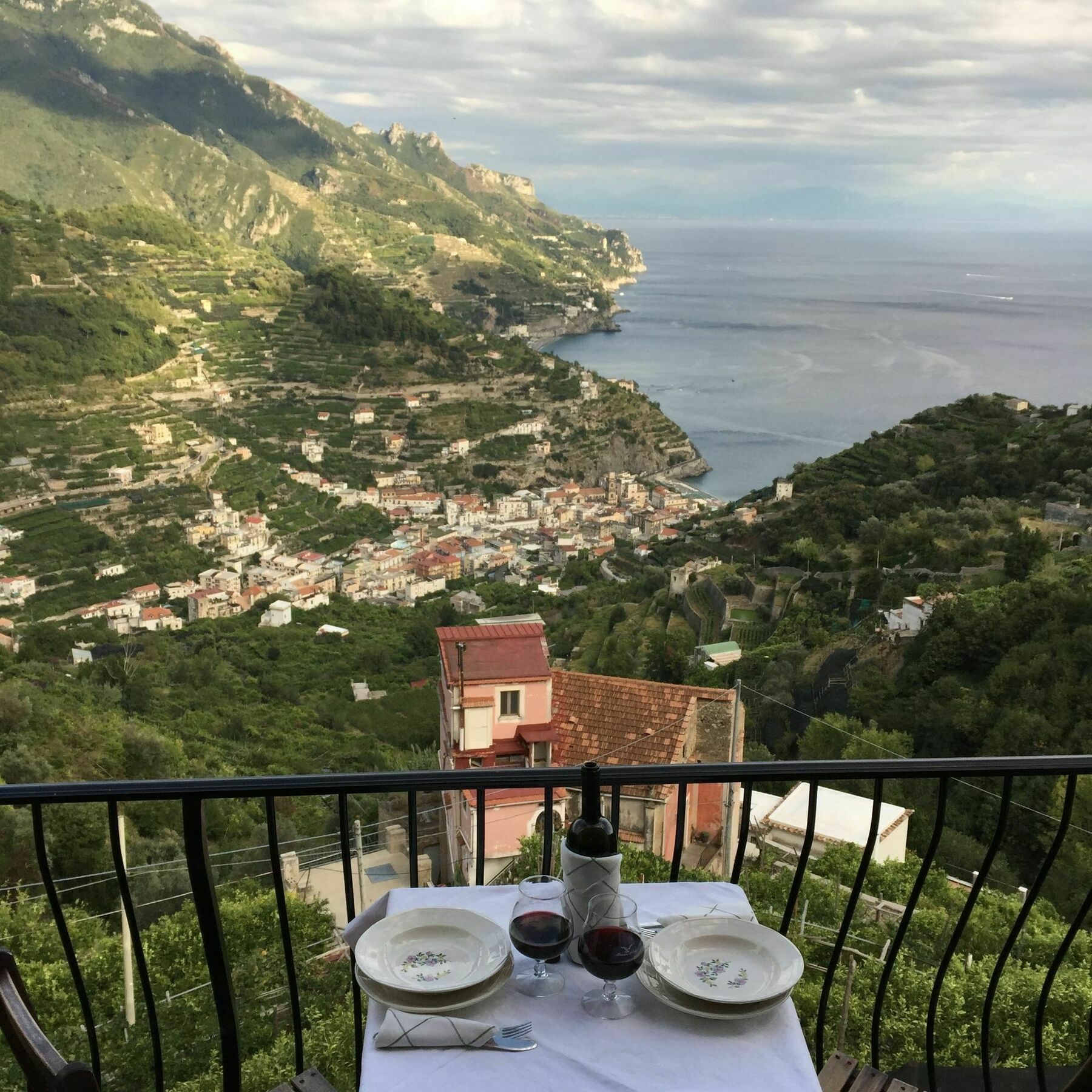 Appartement Casa Rossa à Ravello Extérieur photo