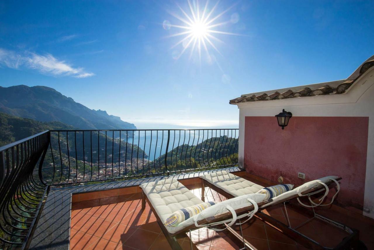 Appartement Casa Rossa à Ravello Extérieur photo